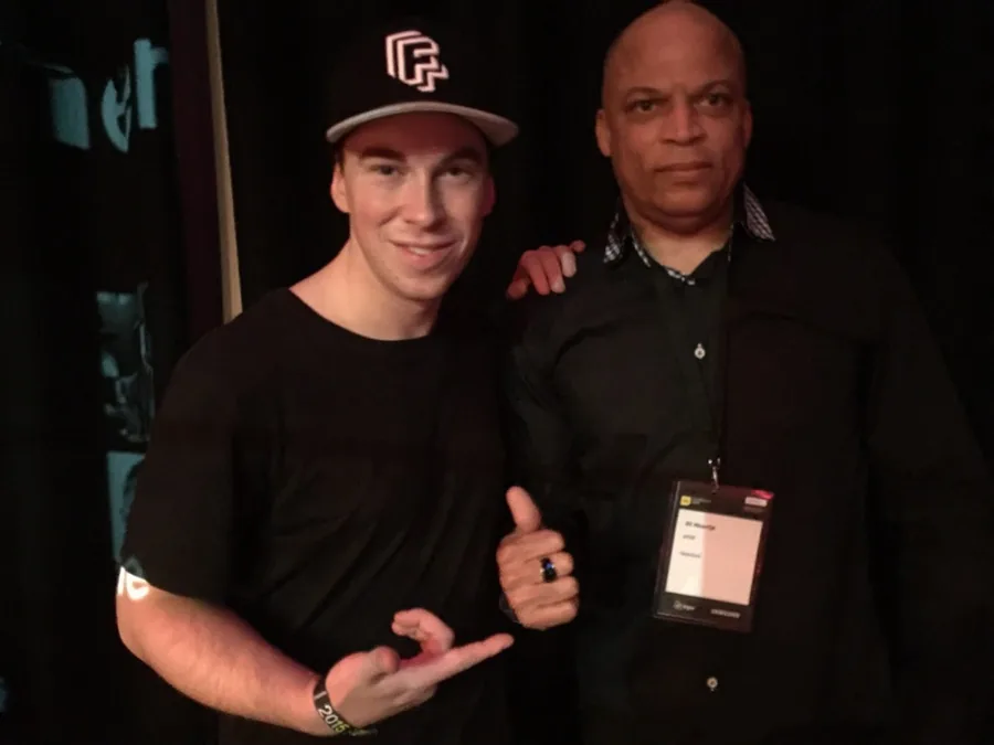 DJ Moortje with friends